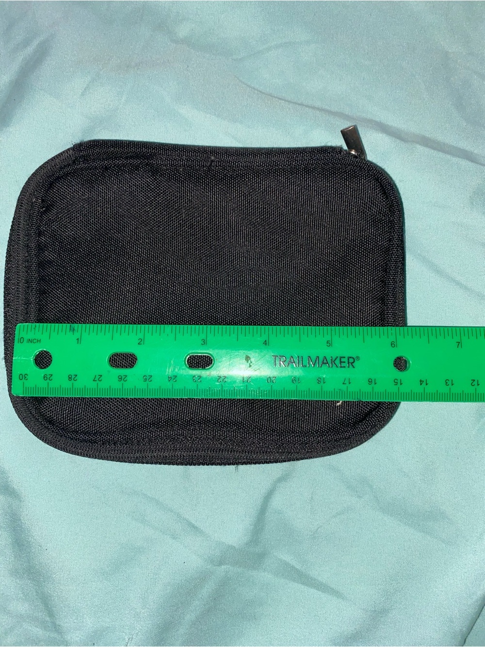 Black Compact Phone Accessory Pouch - Picture 3 of 4